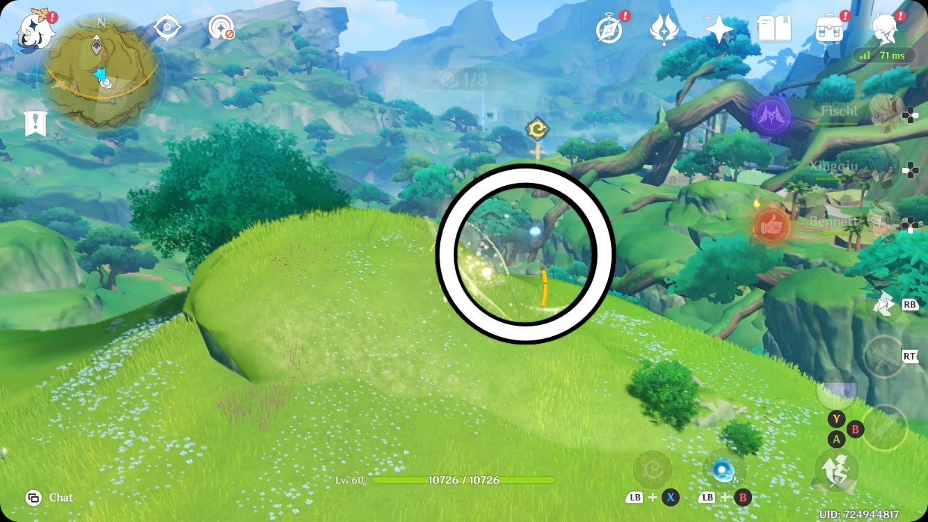 Genshin Impact treasure hunt locations for Lost Riches event